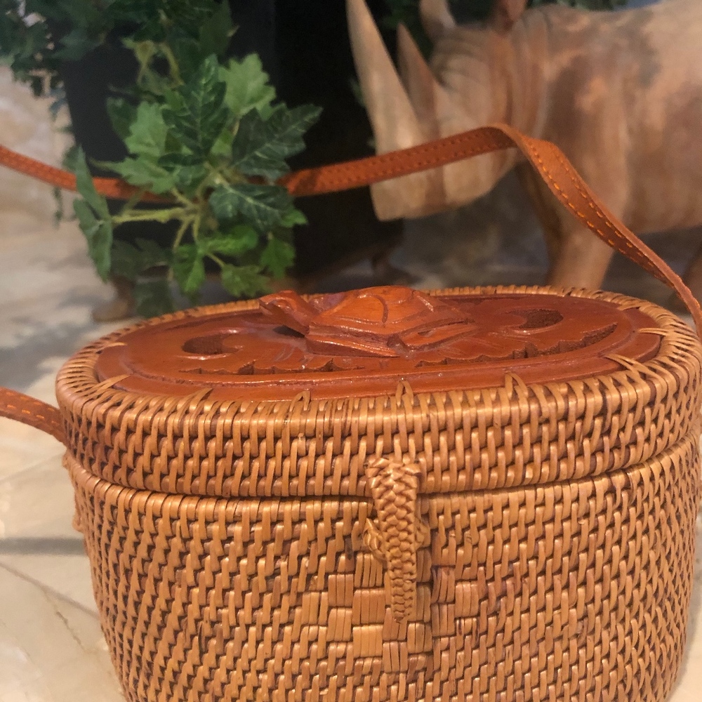 Basket Weave Purse